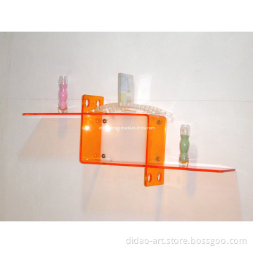 Acrylic Wall Mounted Shelf (AUF008-1)